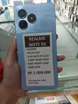 READY SEC REALME NOTE 50
