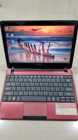 laptop netbook acer aspire one 722 amd dual core c60 ram2gb hdd 320gb