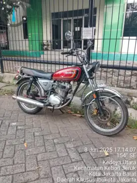 Jual Honda CB 125 SE Thn 1976