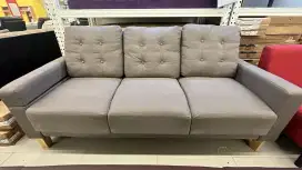 Lewis sofa 3S brown