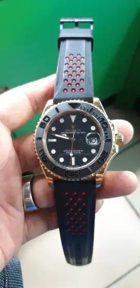 Jam tangan pria matic rubber