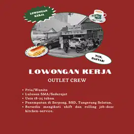 Lowongan Kerja Outlet Crew di BSD