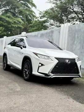 Lexus Rx300 F Sport 2020 WHITE ON RED BU CASH MURAH