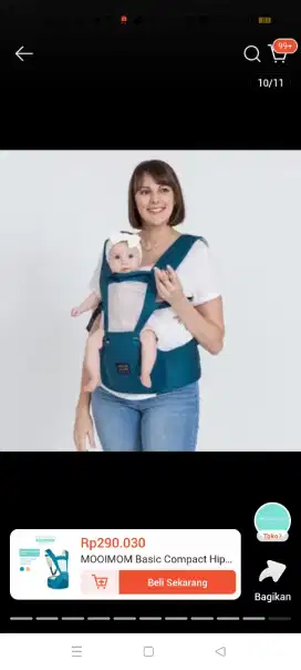 Gendongan Hip seat bayi