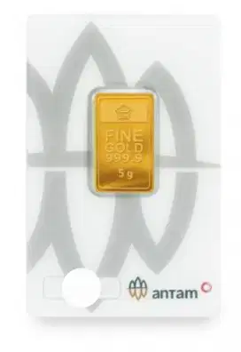 Logam mulia antam certieye emas bandung 5 gr gram murah