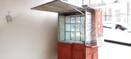 Gerobak usaha makanan