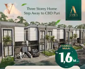 Rumah Anwa Resident Puri, banyak bonusnya (indent).