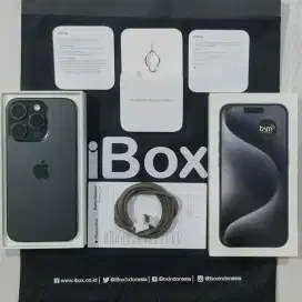 Iphone 15 Pro 128 GB IBOX Hitam