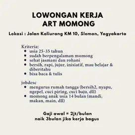 Lowongan Kerja ART Momong