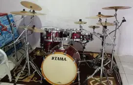 DI JUAL CEPAT Drum Set TAMA Star classic Performer Bubinga