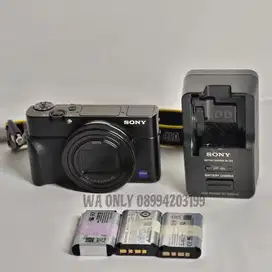 Kamera digicam sony rx100vii m7 mark 7 pocket