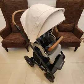 Nuna MIXX Next | Birch | Baby Stroller | Like New | Complete Set