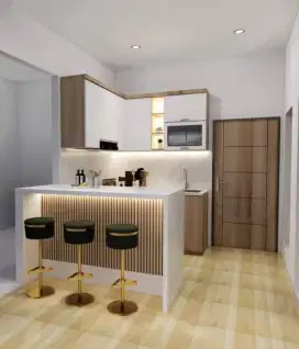 Kitchen set minimalis/lemari dapur