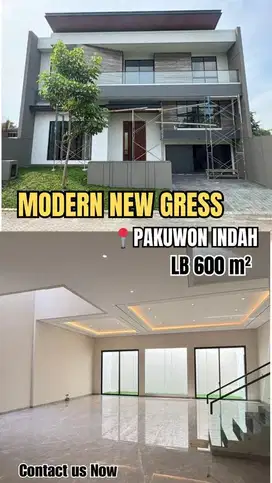 Luxury Modern New Gress House Pakuwon Indah