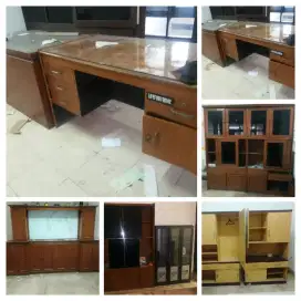 Furniture, lemari custom dan meja kantor
