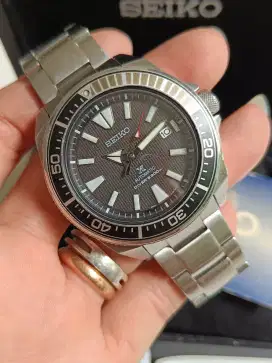 Seiko samurai SRPF03K1 original bekas fullset bagus normal semua