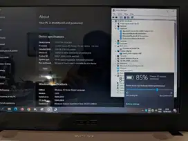 Laptop ASUS 8GB 1TB SSD ReadyUp W10 ORI  Intel N4000 Mulus Garansi
