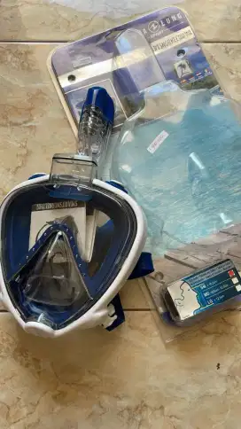 Aqua Lung Sport Smart Full Face Snorkel Mask NEW Original