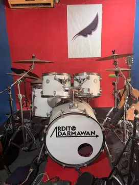Drum Mapex Horizon dijual 1 set bonus double pedals