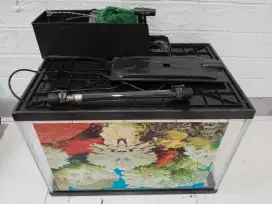 Aquarium lengkap 1 set