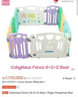 Dijual Murah CobyHaus Fence (6+2+2) Bear