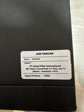 JAM TANGAN PRIA ORIGINAL MERK QUANTUM