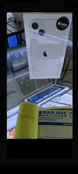 Iphone 13 128gb starlight putih white garansi resmi ibox gdn blibli