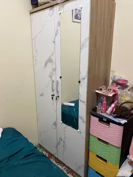 Lemari pakaian 2pintu