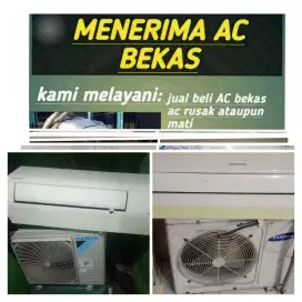 Terima ac bekas rusak