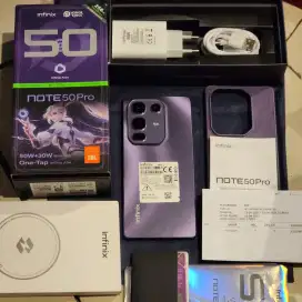 Infinix Note 50 Pro 8/256 GB Purple Garansi Resmi Indonesia April 2026