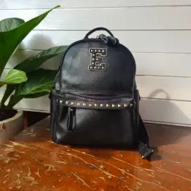 TAS RANSEL WANITA BRANDED BAHAN KULIT ASLI