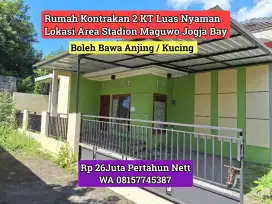 Rumah Boleh Bawa Anjing Kucing Stadion Maguwo Jogja Bay Luas Nyaman