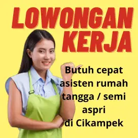 Lowongan wanita art majikan cuma 1 orang