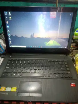 Lenovo Ideapad AMD A6 ram 8gb hdd 500 GB siap pakai