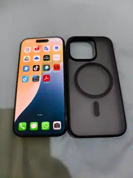 Iphone 16 pro 256 ibox , warna black 2 hari pake banyak bonus