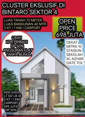 Rumah murah di bintaro sektor 4