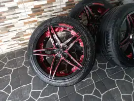 Di jual velg plus BAN R18,225/45,lubang 5