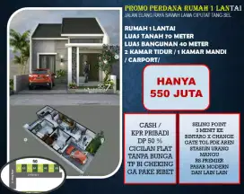 DIJUAL RUMAH EDISI PROMO PERDANA