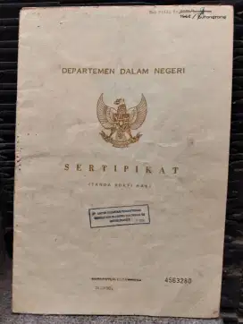 Dijual rumah dan tanah