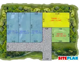 Tanah kavling 50m-70m di kramat jati pasar induk jaktim