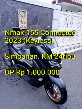 Nmax Connected 2023 Keyless. Pajak ON. Simpanan. BanOK. Cash/Kredit/TT