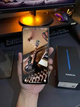 SAMSUNG NOTE 10 LITE 8/128 MULUS NOMINUS FULLSET terima TT/BT