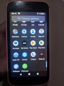 Nokia 1 Android10 4G Lte siap pake