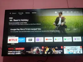 Dijual TV led REALME 43 inc Android tv Google tv , HDR 10.
