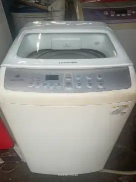 Mesin cuci Samsung 1 Tabung Diamond drum sawangan pasir putih
