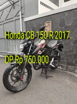 CB 150 R 2017. Pajak ON. Standar. Mulus. Ori. Ban OK. Cash/Kredit/TT