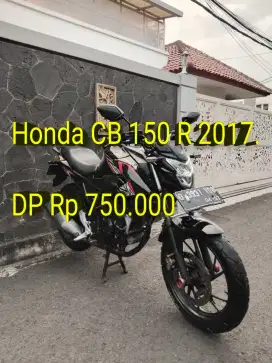 CB 150 R 2017. Pajak ON. Standar. Mulus. Ori. Ban OK. Cash/Kredit/TT