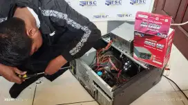 Servis komputer, printer, laptop, CCTV, panggilan di tempat