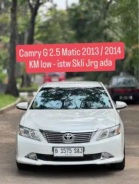Camry G 2.5 Matic 2013 pk an 2014 istw Skli bandung Murah