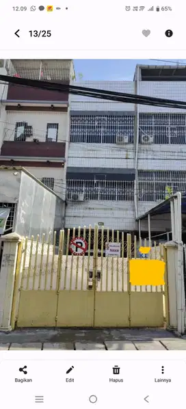 Jual Ruko pinggir jalan murah di Kartini Jakarta Pusat